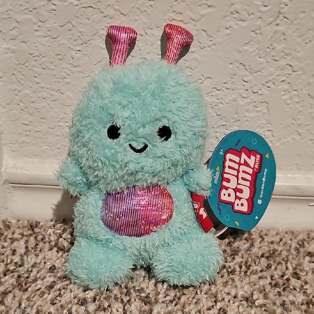 Bum Bumz Rainbow Snail Sullivan Plush 4.5"